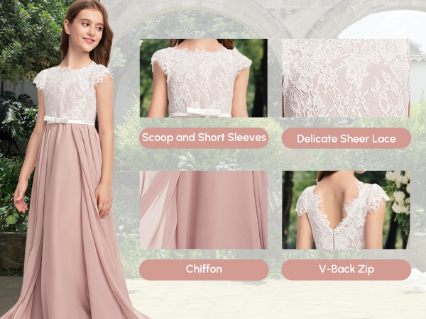 Junior Bridesmaid Dress 208602 04