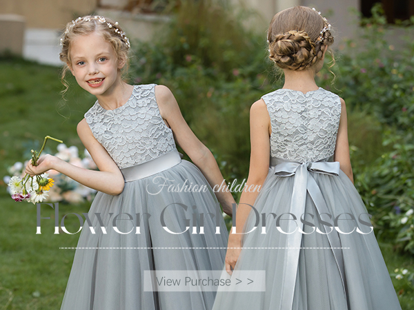 champagne flower girl dress white pageant dress white princess dress lace applique bridesmaid dress