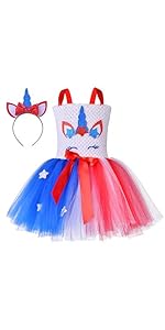 4th of july unicorn dress