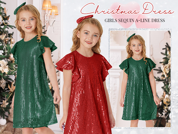 christmas dress for girls size 10-12