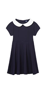 Girls Uniform Seam Dress