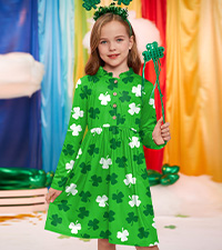 Girls Irish Midi Dress