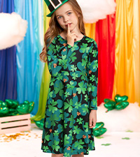 Girls Irish Midi Dress