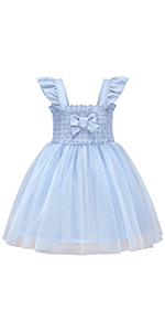 Toddler blue dress