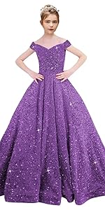 Sequin Pageant Dress for Girls Flower girl dresses for wedding