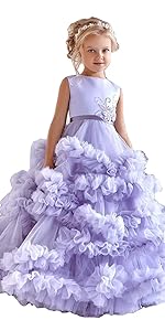 Girls Pageant Dresses Long Flower Girl Dress for Wedding 2024 pageant gowns for girls