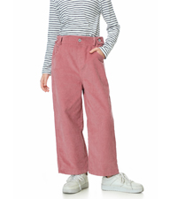 Girls Wide Leg Corduroy Pants