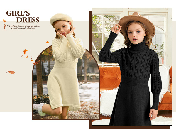 girls sweater dress