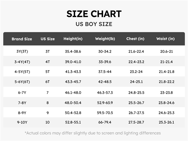 BOY SIZE