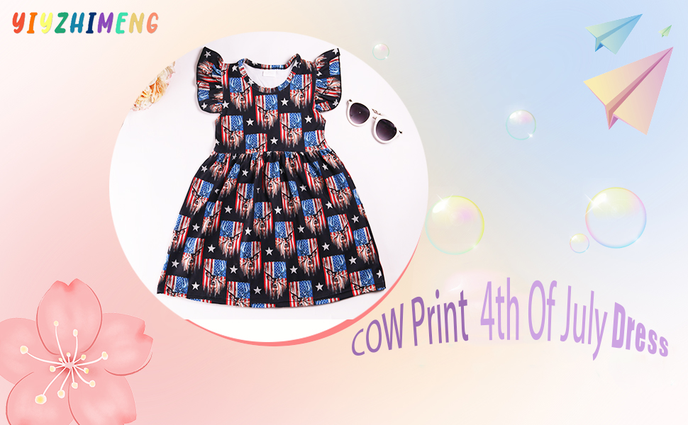 Summer Dress Cow Dress