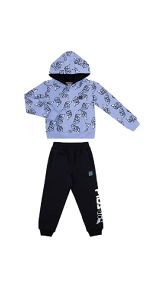 Fila Toddler Girls 2 Piece Hoodie Sweater and Jogger Sweatpant Set Baby Clothing 