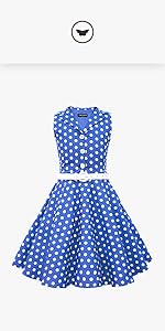 Kids Holly Polka Dot Dress