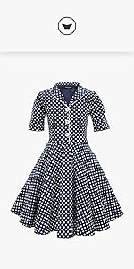 Kids Sabrina Polka Dot Dress