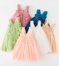 7008-baby girls buttlerfly tutu dress