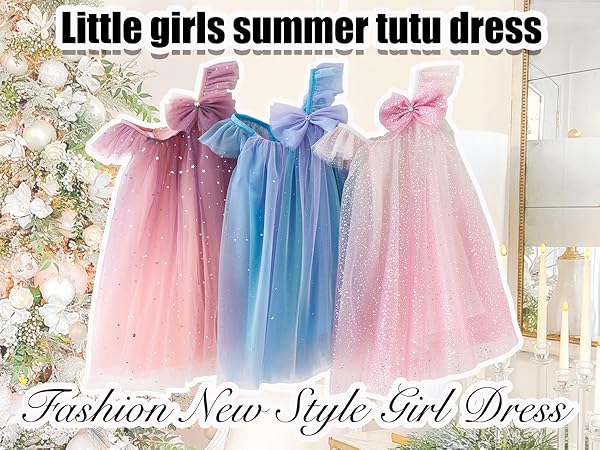 7020-girls summer tutu dress