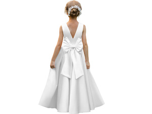 white flower girl dress for wedding white ball gowns white pageant dress white princess white dress