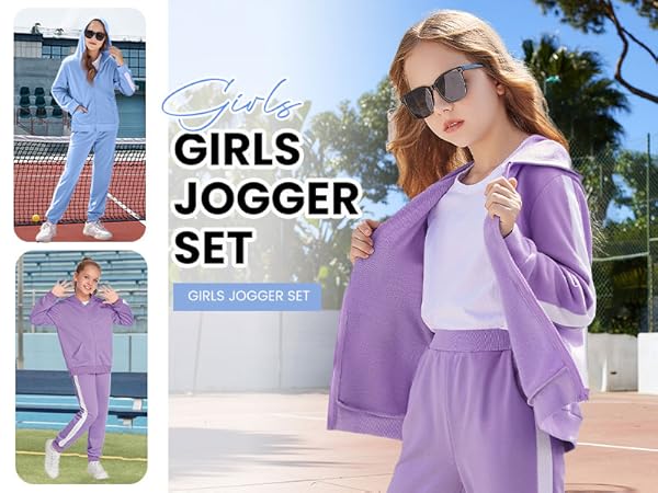 Girls Jogger Set