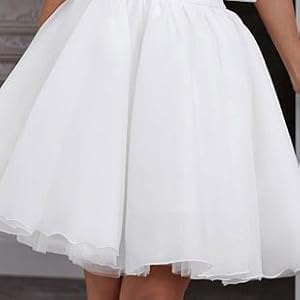 puffy sleeve homecoming dresses short prom dresses for teens