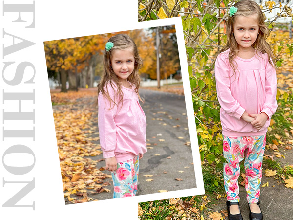 Girls 2Pcs Pants Set