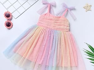 baby rainbow tutu dress