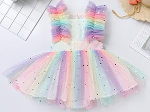 baby rainbow tutu