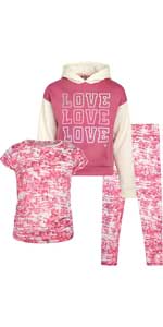 RBX Girls'' Legging Set - 3 Piece