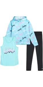 RBX Girls'' Active Pants Set - 3 Piece