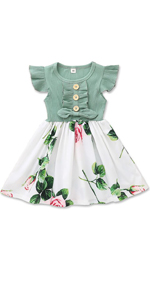 floral dress toddler baby girl