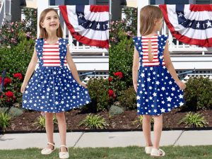 girls 4th of July dress