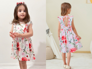 girls floral dress