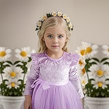 lavender darling dress for girls