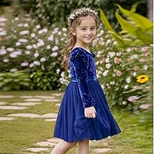 toddler velvet dress