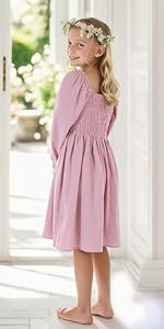 toddler long sleeves dress