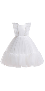 White girls tulle dress