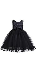 girls dress black