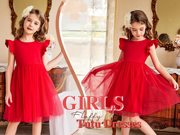 toddler red tutu dress