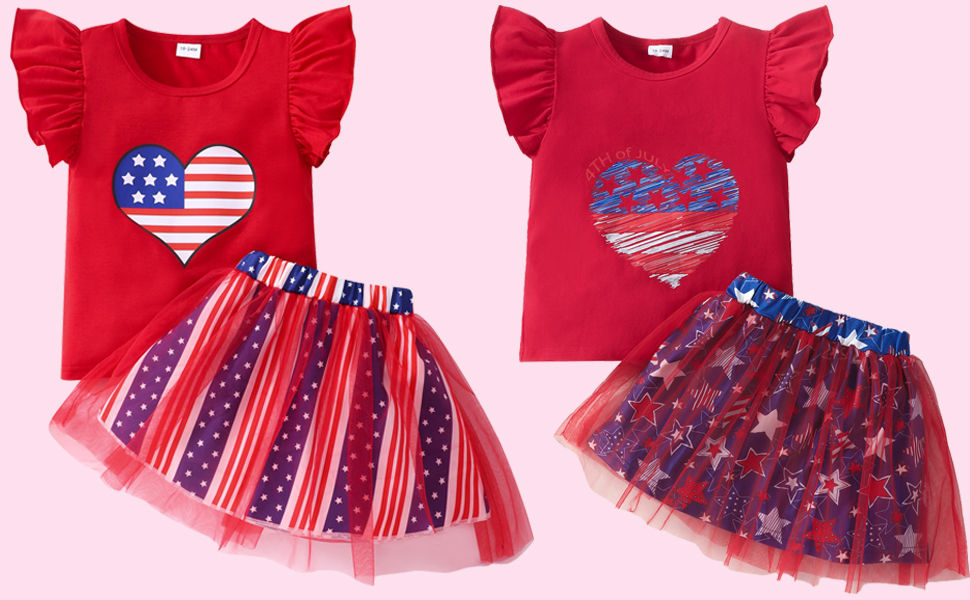 girls 4th of July dress