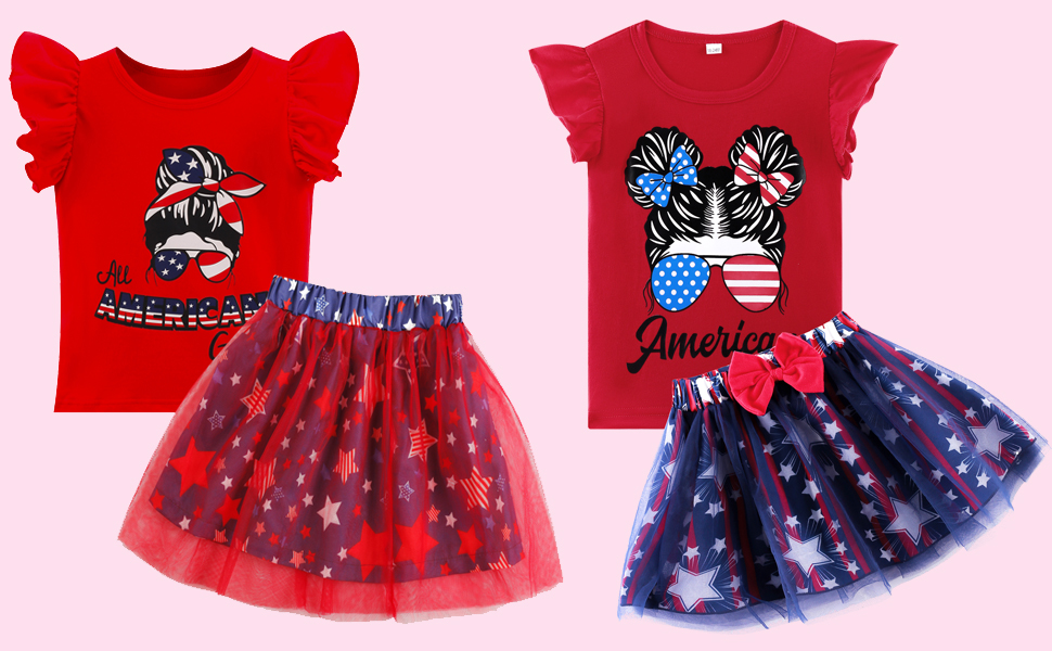 girls 4th of July outfits