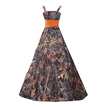 Camouflage Flower Girl Pageant Dress Ankle Length