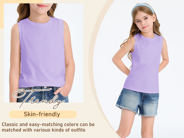 kids summer tank tops