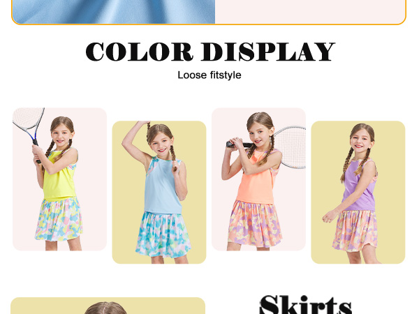 kids girls sports outfits