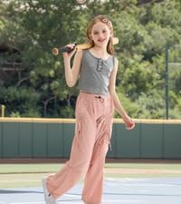 girls baggy cargo pants