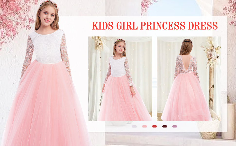 little girl dress puffy dress pageant dresses for girls 7-16 mexican quinceanera dresses