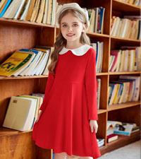 girls dresses long sleeve