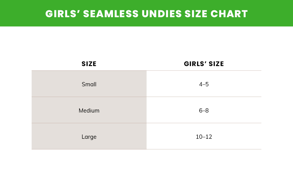 SmartKnitKIDS Seamless Sensitivity Undies, 3 Pack