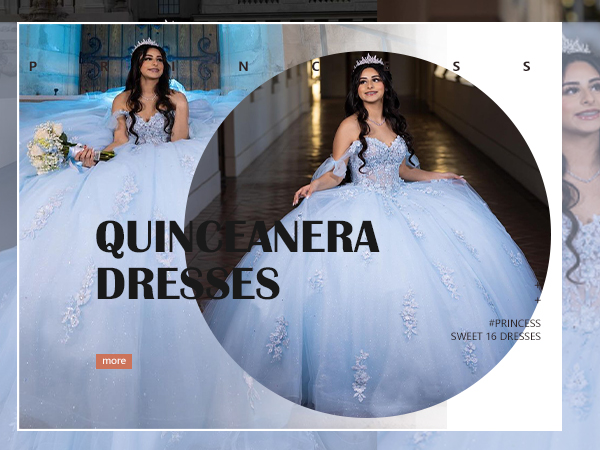 sky blue quince dress