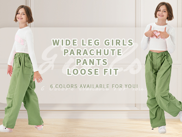 parachute pants for girls