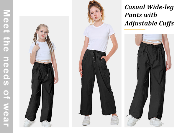 kids parachute pants