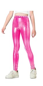 girls sparkle leggings