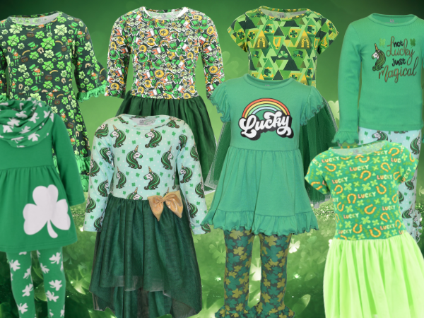 st patricks day girls outfit